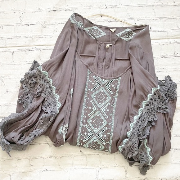 Rip Curl Tops - Rip Curl 2 Piece Tank Top & Kimono Set Grey & Blue